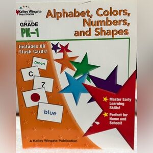Kelley Wingate Publications Alphabet, Colors, Numbers & Shapes (No Flashcards)